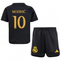 Real Madrid Luka Modric #10 Tredje trøje Børn 2023-24 Kortærmet (+ Korte bukser)